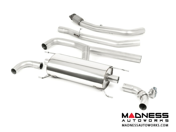 Alfa Romeo Giulia Performance Exhaust 2.0L Milltek Cat Back w